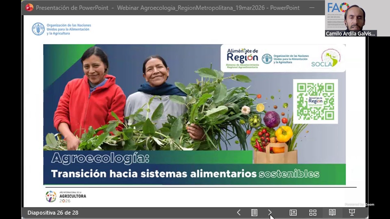 Webinar: Agroecología y sistemas agroalimentarios en Colombia