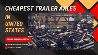 Wholesale trailer parts, trailer axles and trailer compartments