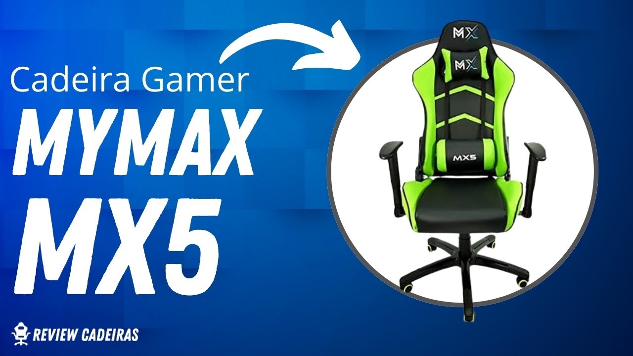 ✅Cadeira Gamer mx5  é boa?  Conheça os Prós e Contras