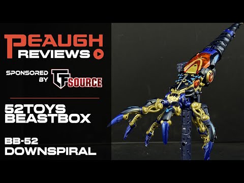 Video Review: 52Toys BeastBox - BB-52 DOWNSPIRAL