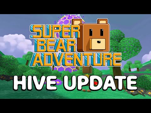 Super Bear Adventure - 3 STARS ON ALL SAVES (Beemothep Desert) 