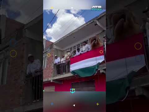 "Cochabamba en el granero del mundo": Lara durante su llegada  al municipio Villa Rivero
