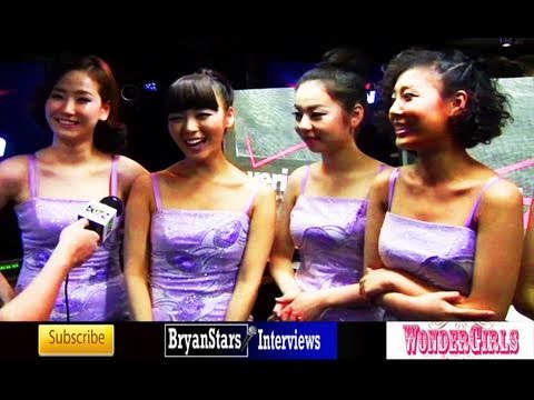 Wonder Girls Interview English Backstage Jonas Brothers Concert 2009