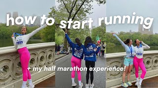 HOW TO START RUNNING + HALF MARATHON TRAINING FOR BEGINNERS | MY BIGGEST RUNNING TIPS