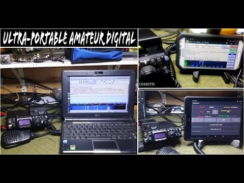 Operating Portable Ham Radio Digital Modes