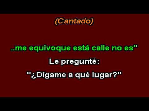 El Taxista - Los Dinnosaurios (Karaoke)