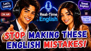 English Podcast – Stop Making These English Mistakes!