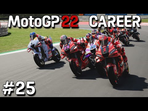 Aggressive Racing!!! - MotoGP 22 Career Mode Part 25