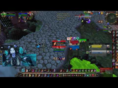 WoW Legion 7.1.5 Arena 2v2 - RSham DK VS Disc Sub - some nice cc inc