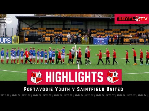 Portavogie Youth v Saintfield United - Under 13 Sixth Supplementary League Cup Final - December 2022