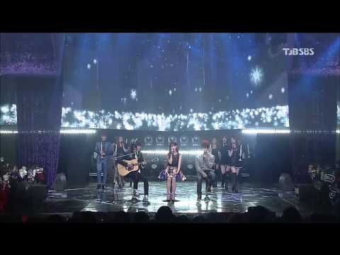 HD | 121209 IU & Lee Ki Kwang & Jung Yong Hwa - Winter Child @ Inkigayo