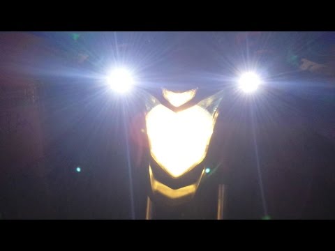 Additional LED Lights for Motorcycles Honda CB500X Budget Modification