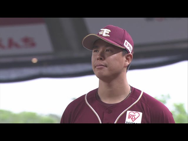 イーグルス・藤井聖投手ヒーローインタビュー 4月21日 埼玉西武ライオンズ 対 東北楽天ゴールデンイーグルス