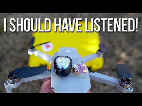 DJI Mini 2 - Nanuk Storage Case | Brightest Strobe Light | Flying at Night Rules