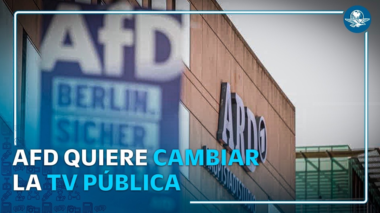 AfD quiere reformar la TV pública en Alemania
