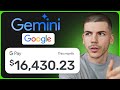 Earn $4,200/Week with Google Gemini AI For FREE (2024)