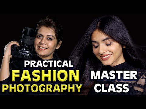 Fashion Photography Detailed Practical MASTERCLASS video like never before| FULL Modelling Shoot