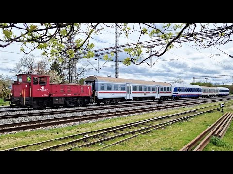 Passenger trains in Croatia, Spring 2023. HŽ vlakovi u Zagrebu, Proljeće 2023. (Croatian Railways)
