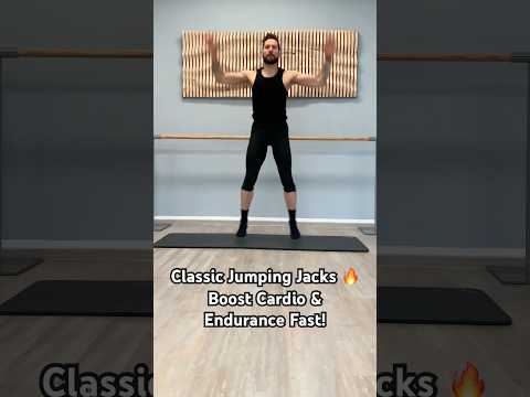 Jumping Jacks for Quick Cardio 💪 Full Body Workout!
