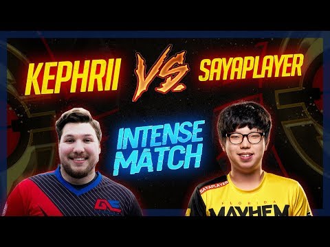 Intense Widow Match VS Sayaplayer