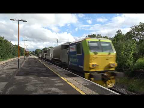 DR98956 & DR98906 3Z17 Didcot Fuelling Point to Toton T.M.D.