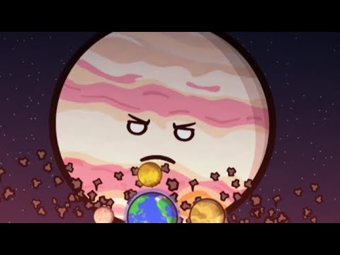 Jupiter discovers Ganymede's plan (now seriously xd) fan animation solarballs