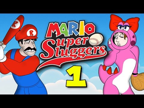 SuperMega Plays MARIO SUPER SLUGGERS - PART 1