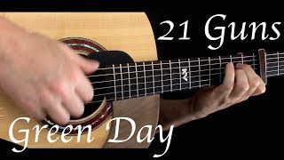 Kelly Valleau - 21 Guns (Green Day) - Fingerstyle Guitar