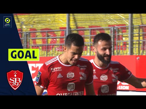Goal Romain FAIVRE (33' - SB29) STADE BRESTOIS 29 - RC LENS (4-0) 21/22