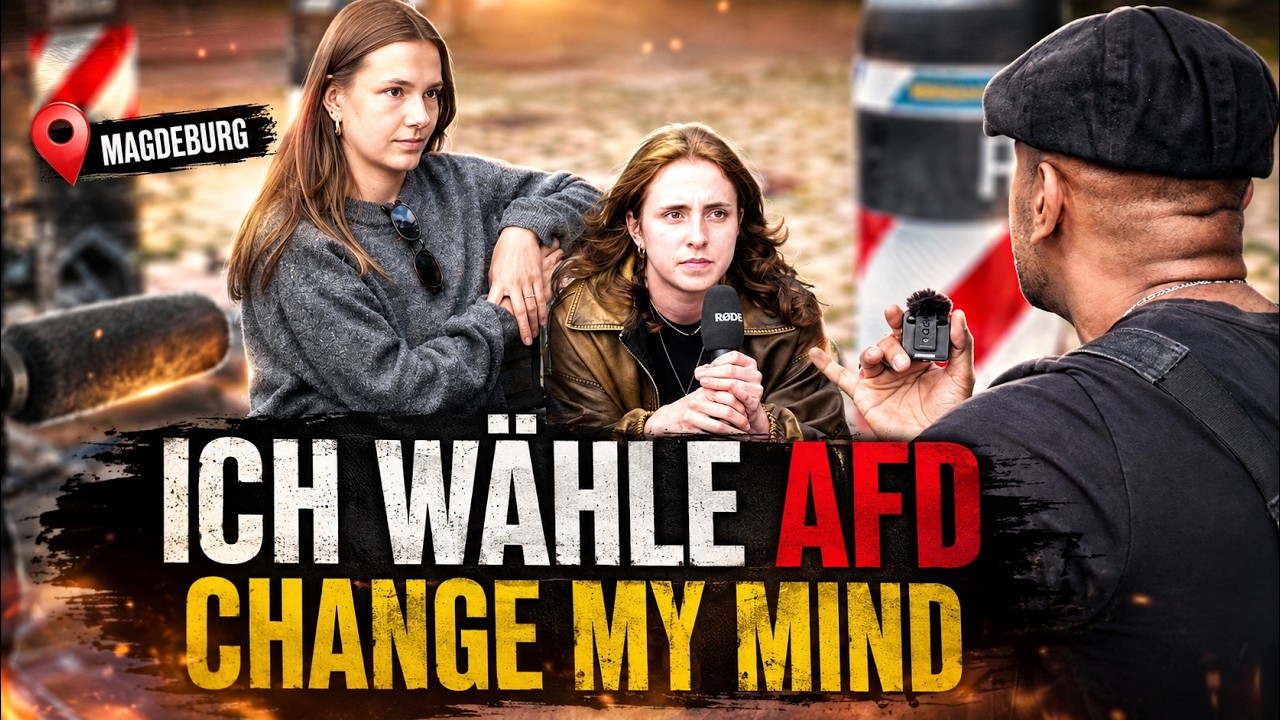 ICH WÄHLE AFD | Change my Mind XXL | Magdeburg