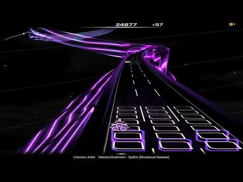 (Audiosurf) Infected Mushroom - Spitfire [Monstercat Release]
