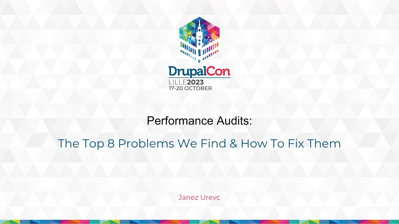 MAKERS & BUILDERS - Performance Audits: The Top 8 Problems We Find & How To Fix Them