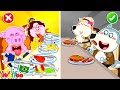 Wolfoo Boas Maneiras Na Mesa Rico Vs Pobre Educativo Completo Wolfooemportuguesoficial