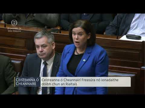 Government talking out of both sides of their mouth on vulture funds – Mary Lou McDonald TD