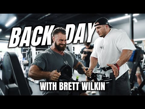 HUGE BACK WORKOUT W. BRETT WILKIN
