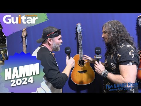 Ovation Guitars Booth Walkthrough | NAMM 2024