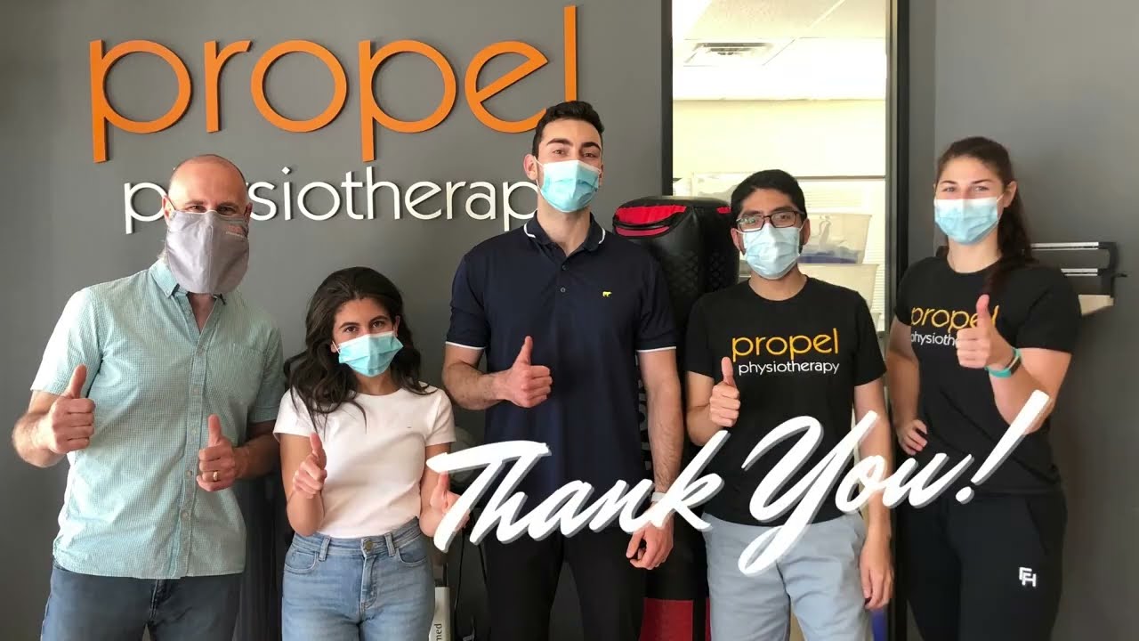 We Love Our Clients | Propel Physiotherapy | Etobicoke, Pickering, Peterborough
