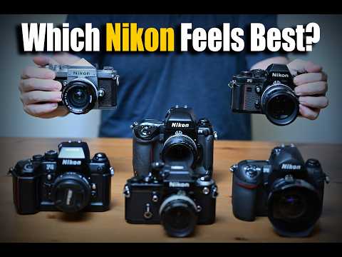 Nikon F vs. F2 vs. F3 vs. F4 vs. F5 vs. F6 – Welches liegt besser in der Hand? 🔥