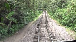 preview picture of video 'Perurail train from Machu Picchu to Ollantaytambo, Peru Tuesday September 10, 2013.'
