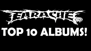 EARACHE RECORDS - Top 10 Albums (DEATH METAL)