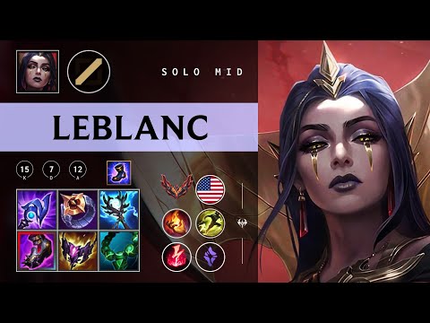 LeBlanc Mid vs Ryze - NA Grandmaster Patch 26.02