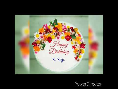 S.Suji Happy Birthday