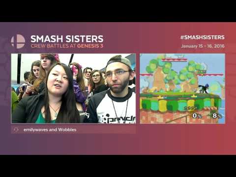 Super Smash Sisters: Genesis 3 Competitive Crew Battle (Melee)