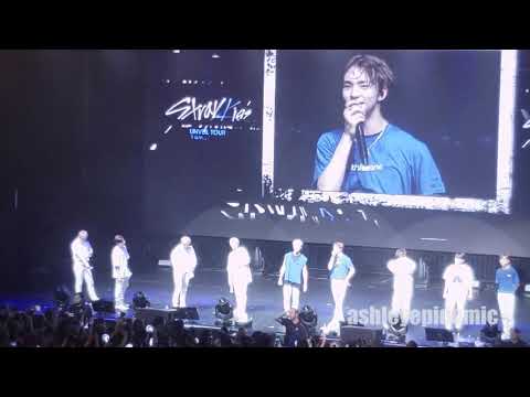 190519 Stray Kids in Houston Closing Ment