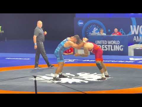 Taha AKGUL (TUR) df. Amarveer DHESI (CAN) - 125kg Quarterfinal
