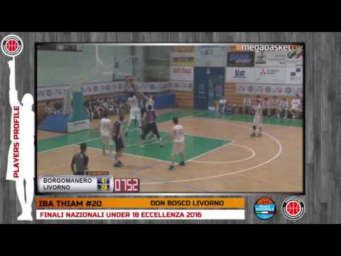 Players Profile: IBA THIAM - FINALI NAZIONALI U18 - DON BOSCO LIVORNO