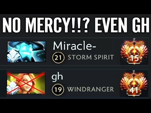 Liquid vs Liquid - Miracle no Mercy Good bye "GH" 9000 MMR Storm Spirit Dota 2