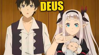 Ele REENCARNOU em um Mundo Mágico Com Um PODER DIVINO e Um Harém T2 EP 5 - Anime Recap