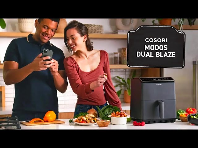 Cosori Dual Blaze Chef Edition Friggitrice ad aria 6.4L 1700W Nera video