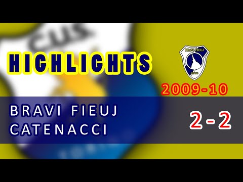 highlights "B. Fieuj - Catenacci 2-2"